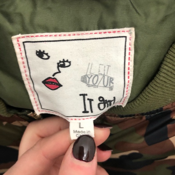 Camo bomber jacket - Picture 4 of 5